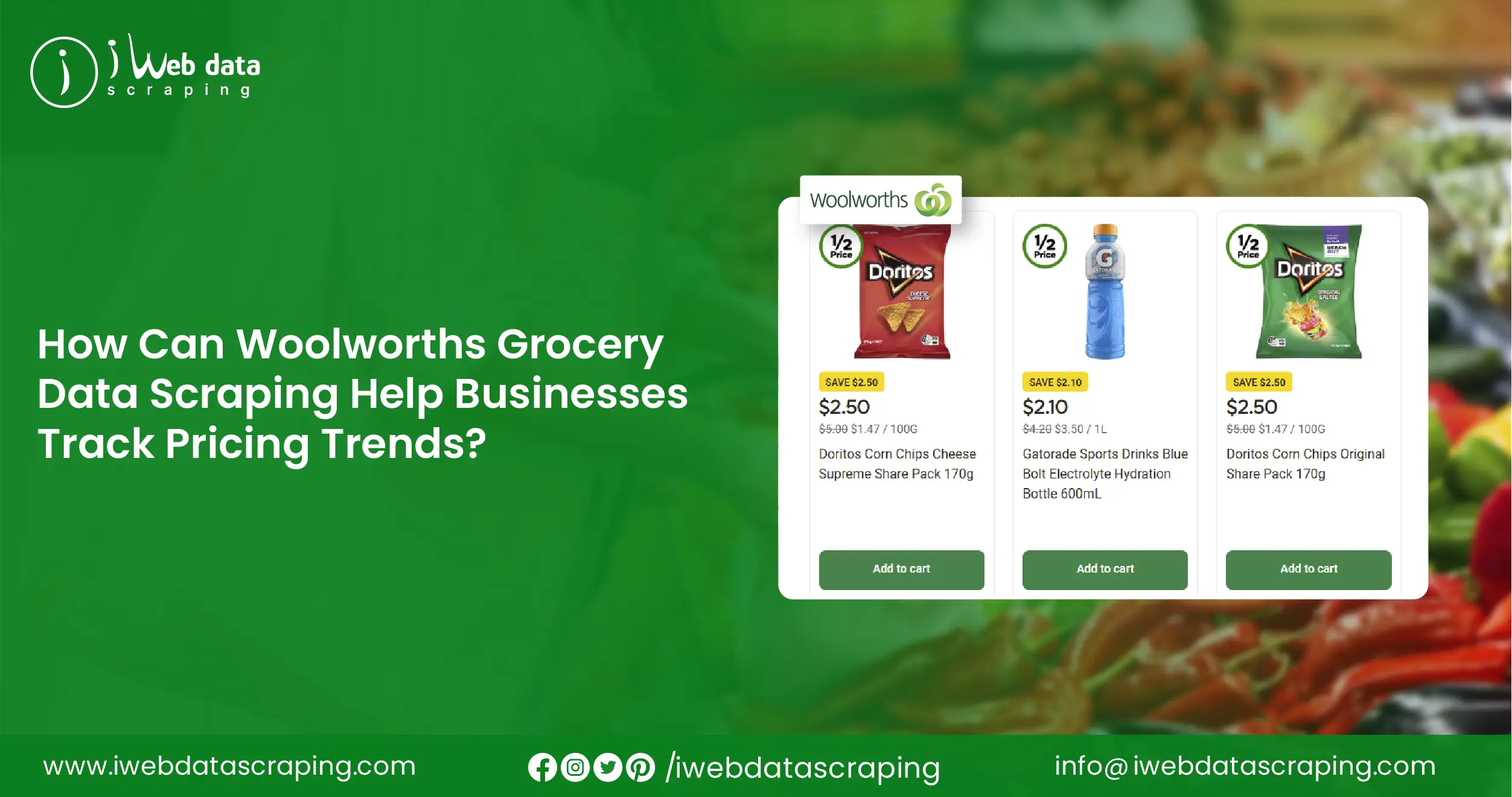 Woolworths Grocery Data Scraping to Track Pricing Trends